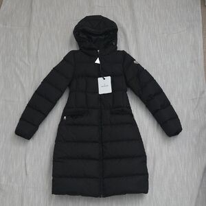 Moncler Women's Avocette Black Hooded Puffer Jacket